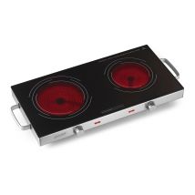 Fornello In Ceramica 2 Fuochi 2800w - Kcppv2800 - Kitchen Chef