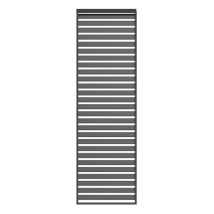 Leco Wand Zur Lamellenpergola "deluxe", Anthrazit, 123 X 236 Cm (b X H)