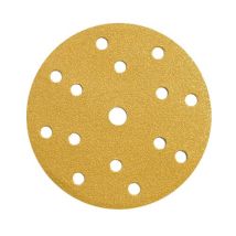 Disque Abrasif - Ø 150mm - 15 Trous - Eco Jaune P.400
