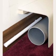 Pendock – Pipe Boxing 200mm x 2500mm 90 Degree White Melamine Encasement for Plastic or Copper Pipes