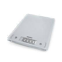 Page Comfort 300 Slim, Digitale Küchenwaage, Silber, Gewicht Bis Zu 10 Kg (1-g-genau), Haushaltswaage Mit Sensor-touch, Elektronische Waage Inkl. 