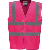Ropa De Protección Yoko Hvw100 Cierre De Velcro Bandas Reflectantes