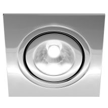 Wholesale Domestic - Cali Polished Chrome Ip65 35w Square Tiltable Bathroom Downlight - Chrome