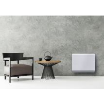 Deltacalor – Radiateur Électrique Double Coeur De Chauffe 2000w – Contrôle Wi-fi Direct – Design Compact 10cm – Programmation Intelligente