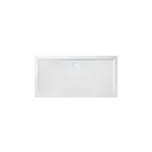 Hoesch Mineralguss-Duschwanne Muna 1200x1000x30mm Rechteckig Rutschhemmung Weiß 65,5 kg