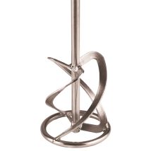 Berg Rührquirl 120g 740mm – Mischvolumen 20-40kg – Optimal für Wandfarben, Lacke, Zement, Beton – Ergonomisch, verzinkt