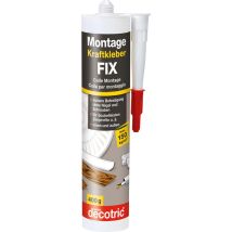 Colla Fix Montaggio 400G Cartuccia – Utilizzo: Multiuso – Litraggio: 400g – Decotric