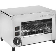 Horno Snacker de Calentamiento Rápido – 2 Pinzas de Acero Inoxidable – Temporizador Automático – Bandeja Extraíble