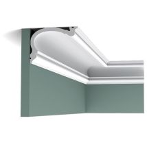 Orac – C341F – Flexible Heritage Cornice – 200cm Length – 8.8cm Height – 12.2cm Width