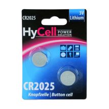 Hycell Cr 2025 Batteria A Bottone Cr 2025 Litio 140 Mah 3 V 2 Pz.