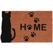 Esschert Design Kokosmatte Katze & Home 75 Cm