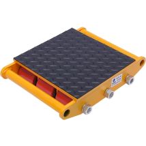 Carro Con Ruedas Para Máquinas Pesadas Capacidad 15 T 33 000 Lb Carro Con Ruedas 9 Ruedas Patines Máquina Industrial Mover Rodillo Giratorio 