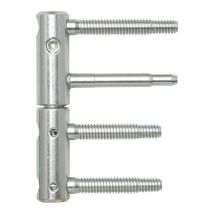 Türband 3-dim 2-tlg. Bolzen 65 Bzw.55mm,tragkraft 120 Kg,ø 20 Mm,verzinkt Silber