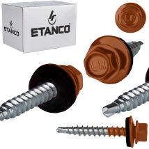 Tornillos De Agricultor Gtf2 Z14 4,8x35 Mm Ral 8004