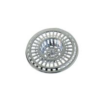 Wirquin Pro – Griglia antispreco 70 mm per lavello in polipropilene cromato – Filtra rifiuti e impedisce ostruzione scarico