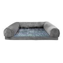 Skylos Orthopedic Pet Calming Bed Extra Large Foam Plush Dog Nest Mattress Mat