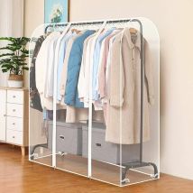 Mine - Clothes Covers Washable Transparent Waterproof Dustproof Universal Protective Cover For Clothes Rack Wardrobe