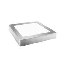 Faretto da incasso LED Matel 6W Caldo – Risparmio energetico 90% – Corpo in alluminio silver – 50.000 ore di vita – 120o angolo di apertura