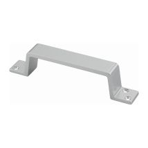 Hermeta - Maniglia 420 A.38mm L.170mm L.25mm Alu.silverf.anod.holes 4