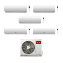 Tcl Climatizzatore Condizionatore Inverter Penta Split Elite F2 Serie Sn F2s0 9+9+9+18+18 Con Mt4250 Wi-fi R-32 Classe A++