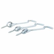 Zinkbeschichteter Spannhaken Holz Viswood 3,5x50 Mm (stückzahl 3 Haken)