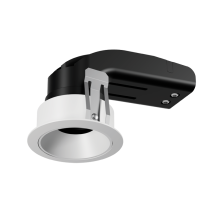 Spot Led Encastrable Orientable D45 8w Irc90 Blanc Sablé Hors Transfo Zambelis 25301 - 36 Deg - Blanc Chaud - 3000k