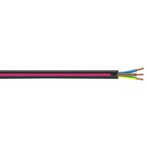 Cable Eléctrico 3 G 1,5 Mm² U1000r2v L.50 M, Negro Nexans