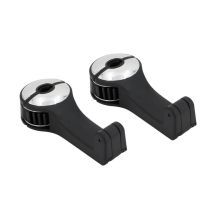 Soporte Multifunción Para Teléfono - Venteo - Gancho Para El Asiento Trasero Del Coche - Reposacabezas - Rotación De 360 Grados - Plata - 