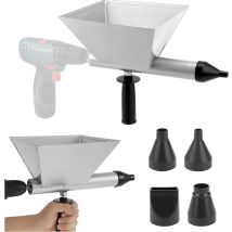 Elektrische Mörtel-fugenpistole, Handgeführte Fugenpistole, Mörtel-applikator, Sprühgerät, Zement-fugenpistole Mit 4 Düsen (keine Elektrische 