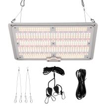 Lampe De Croissance Led 150w - Spectre Complet, Intensité Réglable, Ppfd Élevé, Blanc, Rouge, Ir, 230v
