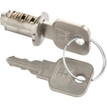 Hettich - Prestige 2000 Innenzylinder Z23, Ø18, Sperre 18029, Vernickelt Hochglanz