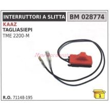 Interruttore A Slitta Kaaz Tagliasiepe Tme 2200 M 028774