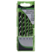 Juego De Brocas Para Hormigón Luna De 5 Piezas
