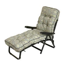 Glendale Leisure - Deluxe Sun Lounger Bed Country - L115 X W65 X H94 Cm - Teal