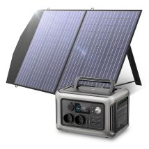 Allpowers - Solargenerator R600, 299wh Lifepo4 Batterie, 2x 600w (1200w Spitze) Ac Ausgang Tragbare Powerstation Mit 100w Solarpanel, Mobile 
