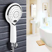 Cabezal De Ducha Led, Cabezal De Ducha Led, Ducha De Mano, Cabezal De Ducha Con Control De Temperatura De 3 Colores, Cabezal De Ducha Con Temperatura 