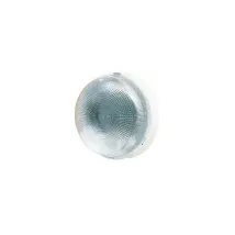 Lebenoid – Round Ceiling Light – E27 – 100W – Glass Diffuser – White – IP44 – IK7