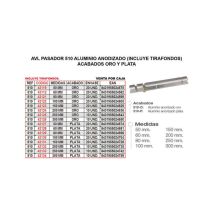 Avl - 510 Aluminiumstift 60 Mm Silber