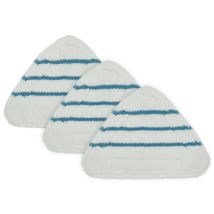 Boed - 3pcs Steam Mop Cloth H20 Mop Cloth Triangular Sticky Snap Accessories Mop Head Microfiber Mop Cloth Set