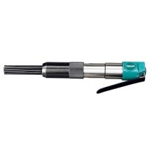 Aguja de desoxidar neumática – 12 agujas de acero – 125 mm – 3 mm – 3.800 r.p.m. – 170 l/min – 6,3 bares – 1,2 kg