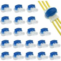 Ormromra - 20 Pack Resin Filled Cable Connectors For Automower Robot Lawn Mower