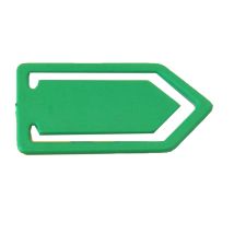 Maya Professional Tools - Wclip02 – 5 Clip Metal Detectable Por Di Metalli, Grande, 10 Pezzi, Verde