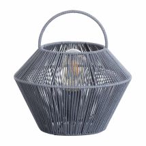 Lampada Da Tavolo Shaoran Grey 24x24x25cm 7hsevenon Deco
