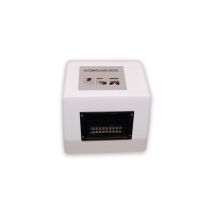 Händetrockner elektrisch – automatischer Wand-Händetrockner mit Infrarotsensor – 1800W – ABS – weiß – IPX1 – 2 Jahre Garantie