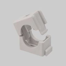 Fissatubo Chiuso 25 mm in Nylon – 50 Pezzi – Fissaggio Sicuro per Tubi e Cavi – Resistente agli Agenti Atmosferici – LAPAFIL
