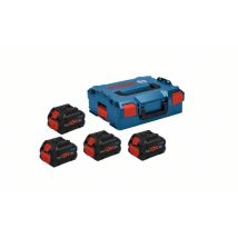 Bosch Professional - 18v System Procore18v - Set 4 Baterías De Litio (4 X Procore 5.5ah, En L-boxx)
