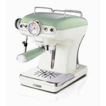 Vintage Espresso Maschine grün 15 bar Druck Ariete