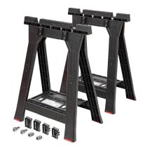 Juego De Caballetes De Taller Qbrick System + Custom Connect 2 Piezas 580 X 770 Mm 350 Kg