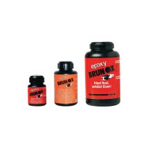 Brunox Epoxy Roststopp + Grundierung – 7610567930035 – Bernsteinfarbige Lösung – Hitzebeständig bis 180 °C – 15 m²/Liter