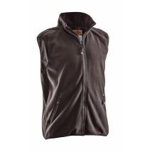 Gilet Polaire Jobman 7501, Marron, Taille S